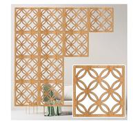 Hollowed-out Room Divider Screens, Modern Decor Separator Panel for Hotels, Restaurants, Art Studios, DIY Chinese Style Partition Wall