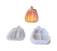 Hollowed Pumpkin Silicone Mold for Epoxy Halloween Party Decor Easy Demolding Baking Tool & Resin Craft Project Halloween Decoration Silicone Mold