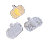 Hollowed Pumpkin Silicone Mold for Epoxy, Halloween Party Decor Easy Demolding Baking Tool & Resin Craft Project Kids Halloween Craft Silicone Mold