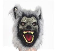 Holloween Horror Masken, Halloweens Werewolf Mask, Halloween Scary Horror Monster Full Head Latex Mask, Wolf Head Maskn, Cosplay Costume Accessories For Halloween Party