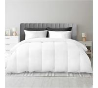 Hollowfibre 16.5 Tog King Duvet Quilt White Luxury Hotel Quality Super Soft Microfibre For Summer Winter Warm Cosy Breathable Washable