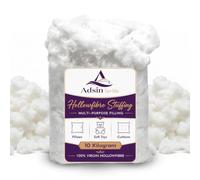 Hollowfibre Filling Pillows Cushion Pads Toys Stuffing Teddy Bear 100% Polyester High Grade Filling - 10 Kilo Kg