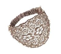 Hollowout Beadwork Headband Elegant Flower Headband Hair Styling Accessories for Formal Banquet and Themed Events
