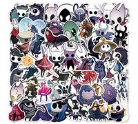 Hollows Knight Stickers for Boys Girls, Silk Songs The Knights Figure Vinyl Decals for Laptop Water Bottle Luggage Scrapbook Bike Decals Pack 50pcs
