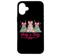 Holly And Jolly Christmas Celebration Case for iPhone 16 Plus