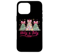 Holly And Jolly Christmas Celebration Case for iPhone 16 Pro Max