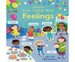 Holly Bathie First Sticker Book Feelings Paperback Holly Bathie Multicolor