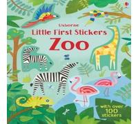 Holly Bathie Little First Stickers Zoo Paperback Book Holly Bathie Multicolor