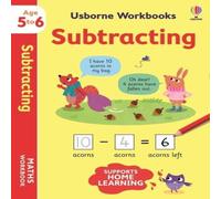 Holly Bathie Usborne Workbooks Subtracting 5-6 Book Holly Bathie Multicolor