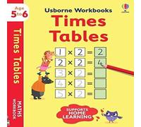 Holly Bathie Usborne Workbooks Times tables 5-6 Paperback Holly Bathie Multicolor