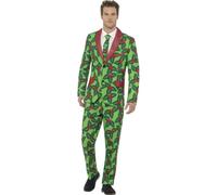 Holly Berry Suit, Stand Out Suits Fancy Dress, XL