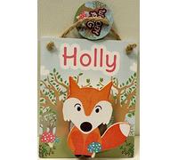 HOLLY- Children's Personalised Magnetic Organiser Peg - Put onto the Fridge or hang on a door