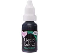 HOLLY GREEN - Rainbow Dust liquid colour- Liquid Food Colour Air Brush Colour for cake decorators
