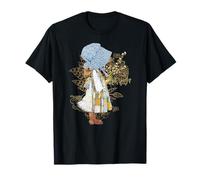 Holly Hobbie Classic Hat And Flowers T-Shirt