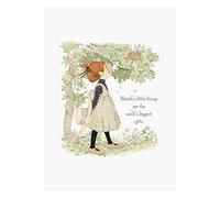 Holly Hobbie Natures Little Things Dark Text A4 Print