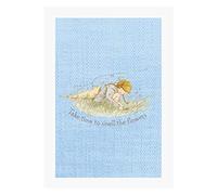 Holly Hobbie Take Time To Smell The Flowers A4 Print