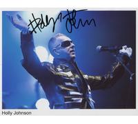 Holly Johnson SIGNED Photo 1st Generation PRINT Ltd 150 + Certificate (2)