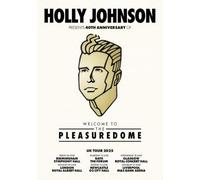 Holly-Johnson UK Tour 2025 A3 A4 Print Poster Wall Art Home Decor Album Gift Present Photo Living Room Dining Room Bedroom Unframed Concert Tour Gig Live Show Music (A4)