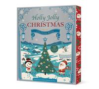 Holly Jolly Christmas Coloring Book : Festive Scenes of Santa, Reindeer & Cheer