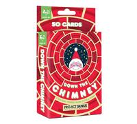 Holly Jolly: Down The Chimney - A Holiday Themed Word Puzzle Game, 50 Word Ladder Challenges, Fun & Festive Christmas Stocking Stuffer, Project Genius