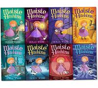 Holly Webb Maisie Hitchins Series Collection 8 Books Set (The Case of the Stolen Sixpence, Feathered Mask, Secret Tunnel, Blind Beetle, Weeping Mermaid, Phantom Cat, Spilled Ink, Vanishing Emerald)