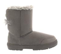 Holly Womens One Bow Tall Classic Waterproof Winter Rain Snow Boots - Grey - 4-37 - AEA0241