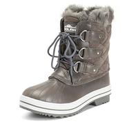 Holly Women's Snow Boot Nylon Short Snow Rain Warm Waterproof Boots