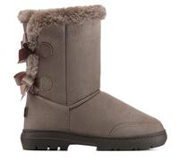 Holly Womens Twin Bow Tall Classic Waterproof Winter Rain Snow Boots