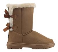 Holly Womens Twin Bow Tall Classic Waterproof Winter Rain Snow Boots