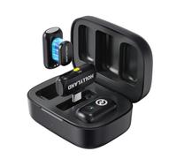 Hollyland LARK A1 Wireless Mini Microphone for iPhone15/16 & Android, Pure Sound, Noise Cancelling, Magnetic Microphone for YouTube, TikTok, Podcast, Vlogging for USB-C(2TX+1RX+Charging Case)