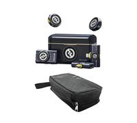 Hollyland LARK M2 DUO 2-Person Wireless Combo Microphone System with Zippered Storage & Travel Case (Black)