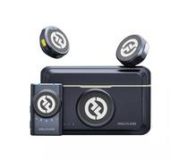 Hollyland Lark M2 Wireless Lavalier Microphone for Camera/PC/Laptop/Phones, 48KHz 24-Bit, 1000ft Range, Noise Cancelling, 40 Hour Battery for Recording