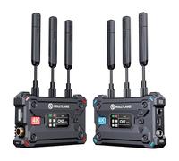 Hollyland Pyro S Wireless HDMI SDI Transmitter and Receiver, 4K30/1080p60 400m Range, 50ms Latency, Support Up to 4 Wireless Video Receivers, Auto Dual-Band Hopping, UVC & RTMP Live Stream (1TX+1RX)