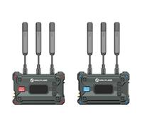 Hollyland Pyro S Wireless HDMI SDI Transmitter and Receiver, 4K30/1080p60 400m Range, 50ms Latency, Support Up to 4 Wireless Video Receivers, Auto Dual-Band Hopping, UVC & RTMP Live Stream (1TX+1RX)