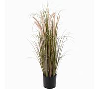 Hollyone 70CM Artificial Plant Pink Foxtail Pampas Grass, Plastic Plants Grass Tall Fake Plant, Large Decorative Faux Plants for Indoor Outdoor Home, Living Room, Office Decoration