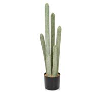 Hollyone 75CM Tall Fake Cactus Plants in Pot, 29'' Large Artificial Cephalocereus Senilis Faux 'Old Man Cactus', Realistic Fake Potted Plants for Home Decor, Kitchen, Balcony, Living Room, Office