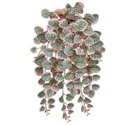 Hollyone Trailing Artificial Plants Decorative Fake Potted Plants, String of Hearts Plants Indoors Outdoors, Faux Trailing Plants for Home, Wall, Living Room, Bedroom, Office Decorations