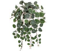 Hollyone Trailing Artificial Plants Decorative Fake Potted Plants, String of Hearts Plants Indoors Outdoors, Faux Trailing Plants Greenery for Home, Wall, Living Room, Bedroom, Office Decor