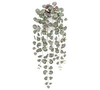 Hollyone Trailing Artificial Plants Decorative Fake Potted Plants, String of Hearts Plants Indoors Outdoors, Faux Trailing Plants for Home, Wall, Living Room, Bedroom, Office Decorations