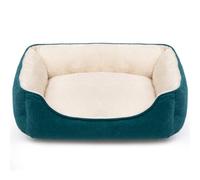 Hollypet Cat Bed Small Dog Bed Pet Bed for Cats and Puppy, Soft Pet Sleeping Bed Breathable Pet Cushion, Green(55 * 45 * 15cm)