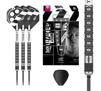 Target Darts Chris Dobey Hollywood Action 90% Tungsten Steel Tip Swiss Point Dart Set - 22G Player Edition Darts, Pro Grip Shafts & Pro Ultra No.2 Flights, SP Tool Included