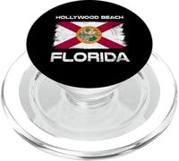 Hollywood Beach Florida Flag Design Hollywood Beach FL PopSockets PopGrip for MagSafe