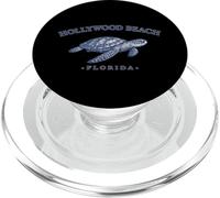 Hollywood Beach Florida Sea Turtle Design Florida Diving PopSockets PopGrip for MagSafe