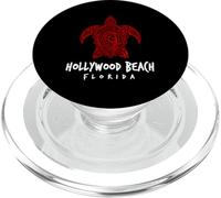 Hollywood Beach Florida Sea Turtle Design PopSockets PopGrip for MagSafe