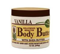 Hollywood Beauty Vanilla Body Butter With Shea Butter 340 g