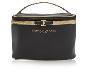 Hollywood Browzer Beauty Classic Vanity Beauty Case Black (Vegan)
