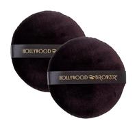 Hollywood Browzer Beauty Deluxe Microfibre Beauty Puff - Powder Puff For Makeup Application (Pack of 2)