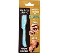 Hollywood Browzer Dermaplaning Razor Tool for Face - Eyebrow Shaping - Removing Unwanted Hair and Peach Fuzz - Exfoliating Tool for Women - Face Razor for Women - Facial Hair Remover - (Aquamarine)