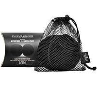 Hollywood Browzer Reusable Makeup Remover Pads - Microfibre Make-Up Cleansing Pads with Holder - | Washable | Laundry Bag Included | Soft for All Skin Types