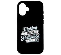 Hollywood Califonia American USA Vacation Travel Tourist Case for iPhone 16